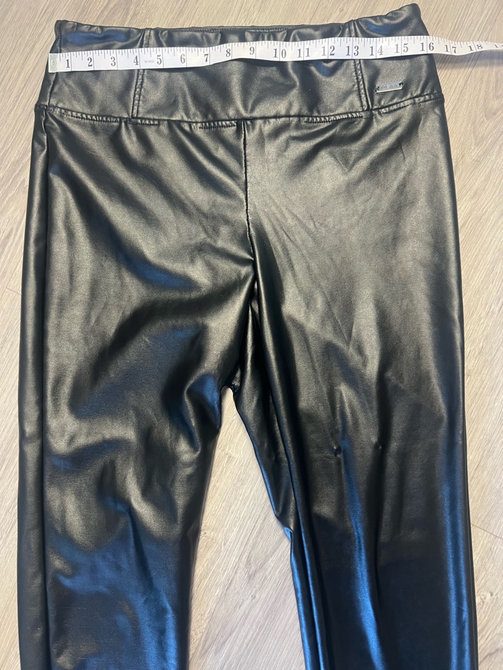Mexx Black Faux Leather Leggings - Picture 6 of 9